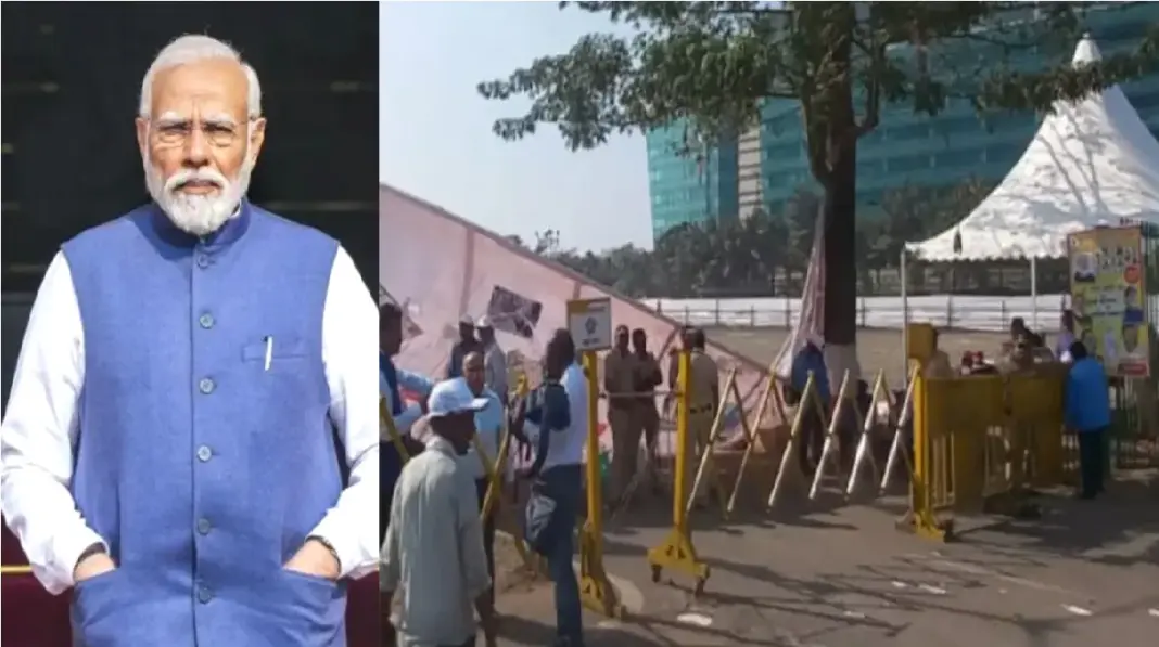 PM Modi Security: मुंबई में फर्जी PMO पहचान पत्र से एंट्री का आरोप, बंदूक के साथ दो गिरफ्तार; पुलिस ने पीएम के कार्यक्रम से लिंक नकारा PM Modi Security: मुंबई में फर्जी PMO पहचान पत्र से एंट्री का आरोप, बंदूक के साथ दो गिरफ्तार; पुलिस ने पीएम के कार्यक्रम से लिंक नकारा