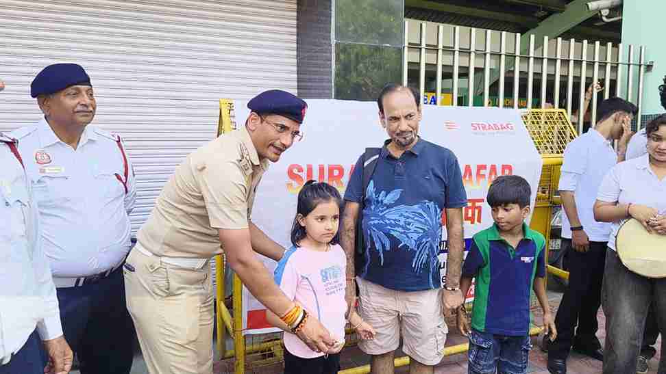 Safe Journey, Seelampur Traffic Police, Delhi Road Safety, Traffic Awareness, Seelampur Delhi