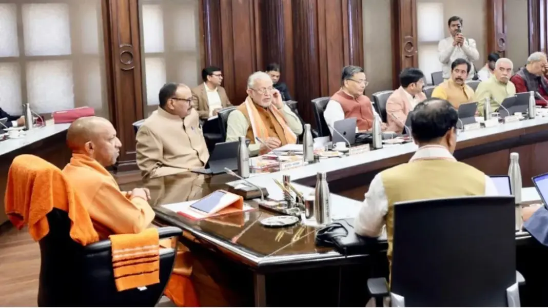 Lucknow : योगी कैबिनेट ने 39 प्रस्तावों पर लगाई मुहर, विकसित उत्तर प्रदेश के संकल्प को दी नई रफ्तार Lucknow : योगी कैबिनेट ने 39 प्रस्तावों पर लगाई मुहर, विकसित उत्तर प्रदेश के संकल्प को दी नई रफ्तार