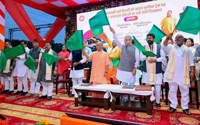 Varanasi Delhi Vande Bharat Sleeper, Vande Bharat Sleeper Train Launch, Yogi Adityanath Ashwini Vaishnaw, Banaras MEMU Train Service, Varanasi Railway News 2026