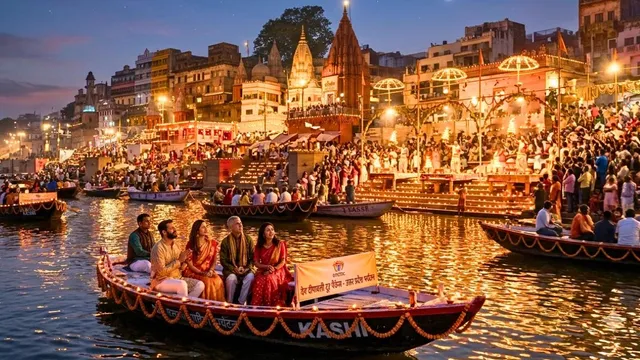 Lucknow : दीपों की आभा से जगमगाएगी वाराणसी, पर्यटकों को मिलेगा ‘दिव्य काशी अनुभव’ Lucknow : दीपों की आभा से जगमगाएगी वाराणसी, पर्यटकों को मिलेगा ‘दिव्य काशी अनुभव’