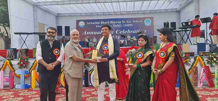 Arwachin Bharti Bhawan, School Annual Function, Shakti Theme, Delhi School Event, Student Cultural Performances