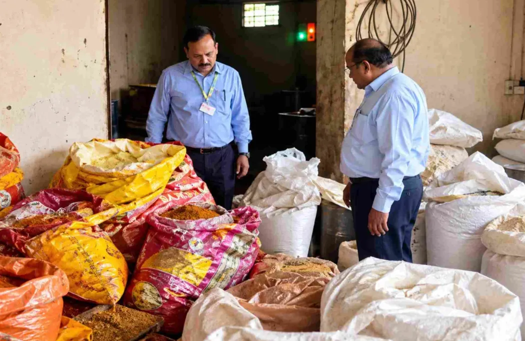Food Safety: ग्रेटर नोएडा में मसाला फैक्ट्री पर छापा, 3759 किलो सामग्री सीज, मालिक पर FIR Food Safety: ग्रेटर नोएडा में मसाला फैक्ट्री पर छापा, 3759 किलो सामग्री सीज, मालिक पर FIR