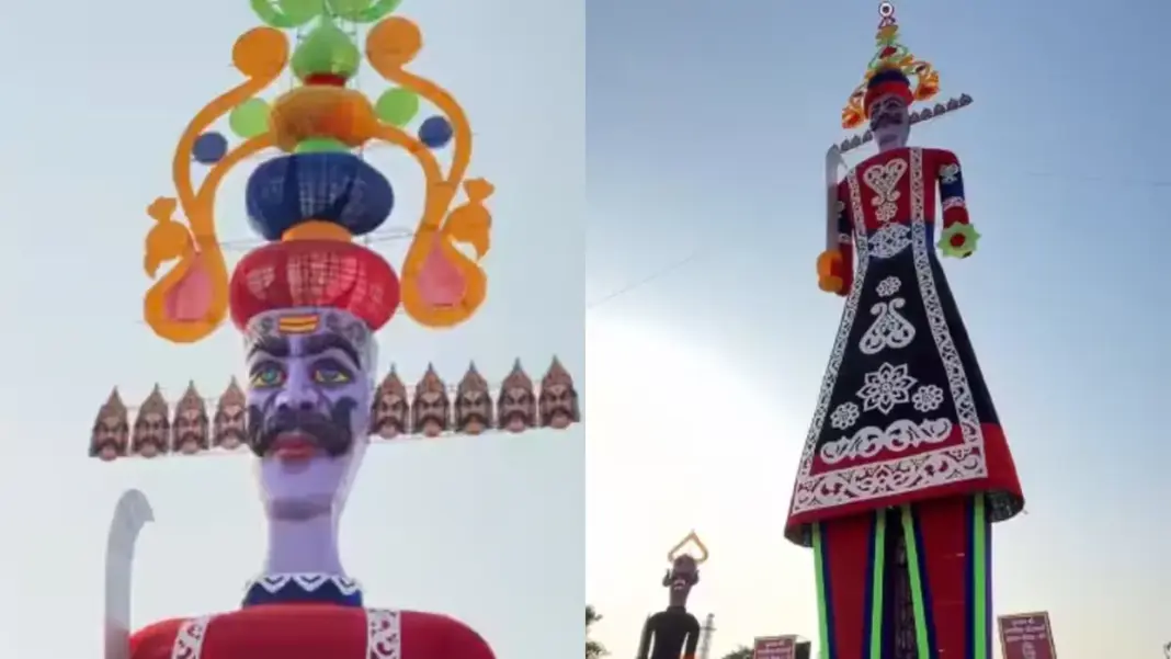 Ravana Effigy Delhi: द्वारका में बना 221 फीट ऊंचा रावण, 40 लाख रुपये लागत; 120 कारीगरों ने तीन महीने में किया तैयार Delhi Ravana Effigy, Dwarka Dussehra 2026, 221 Feet Ravana, Ravana Dahan Delhi, Delhi Dussehra Celebration