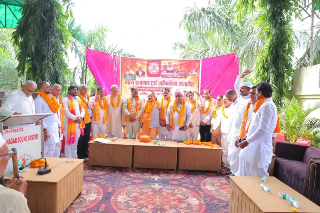 Gujjar Swabhiman Rally: 27 अक्टूबर की स्वाभिमान रैली को सफल बनाने का संकल्प, अच्छेजा गांव में बनी रणनीति Gujjar Swabhiman Rally: 27 अक्टूबर की स्वाभिमान रैली को सफल बनाने का संकल्प, अच्छेजा गांव में बनी रणनीति