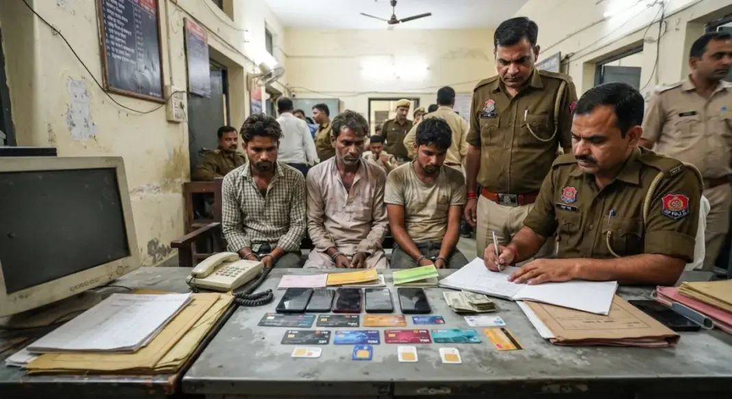 Cyber Fraud: नोएडा में साइबर ठगी के लिए बैंक खाते मुहैया कराने वाले तीन आरोपी गिरफ्तार, 29 पासबुक बरामद Cyber Fraud: नोएडा में साइबर ठगी के लिए बैंक खाते मुहैया कराने वाले तीन आरोपी गिरफ्तार, 29 पासबुक बरामद